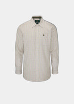 Aylesbury Men's Olive Check Shirt - Regular Fit