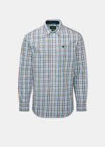 Aylesbury Men's Blue Check Shirt - Regular Fit