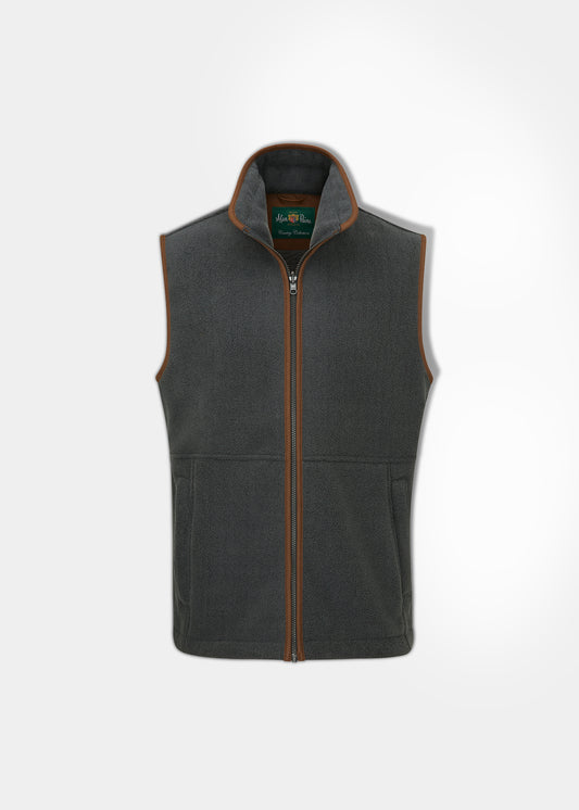 Aylsham Children's Fleece Waistcoat In Gunmetal