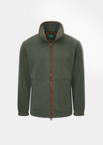 Aylsham Men's Fleece Jacket In Cedar Green