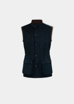 Felwell Men's Waistcoat In Dark Navy