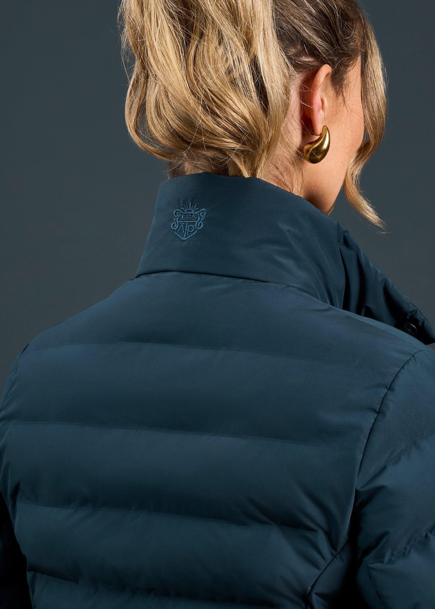 Calsall Ladies Coat in Navy