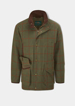 Combrook Men's Tweed Shooting Field Coat In Reed - Shooting Fit