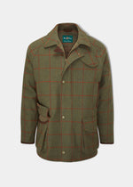 Combrook Men's Waterproof Tweed Coat In Reed