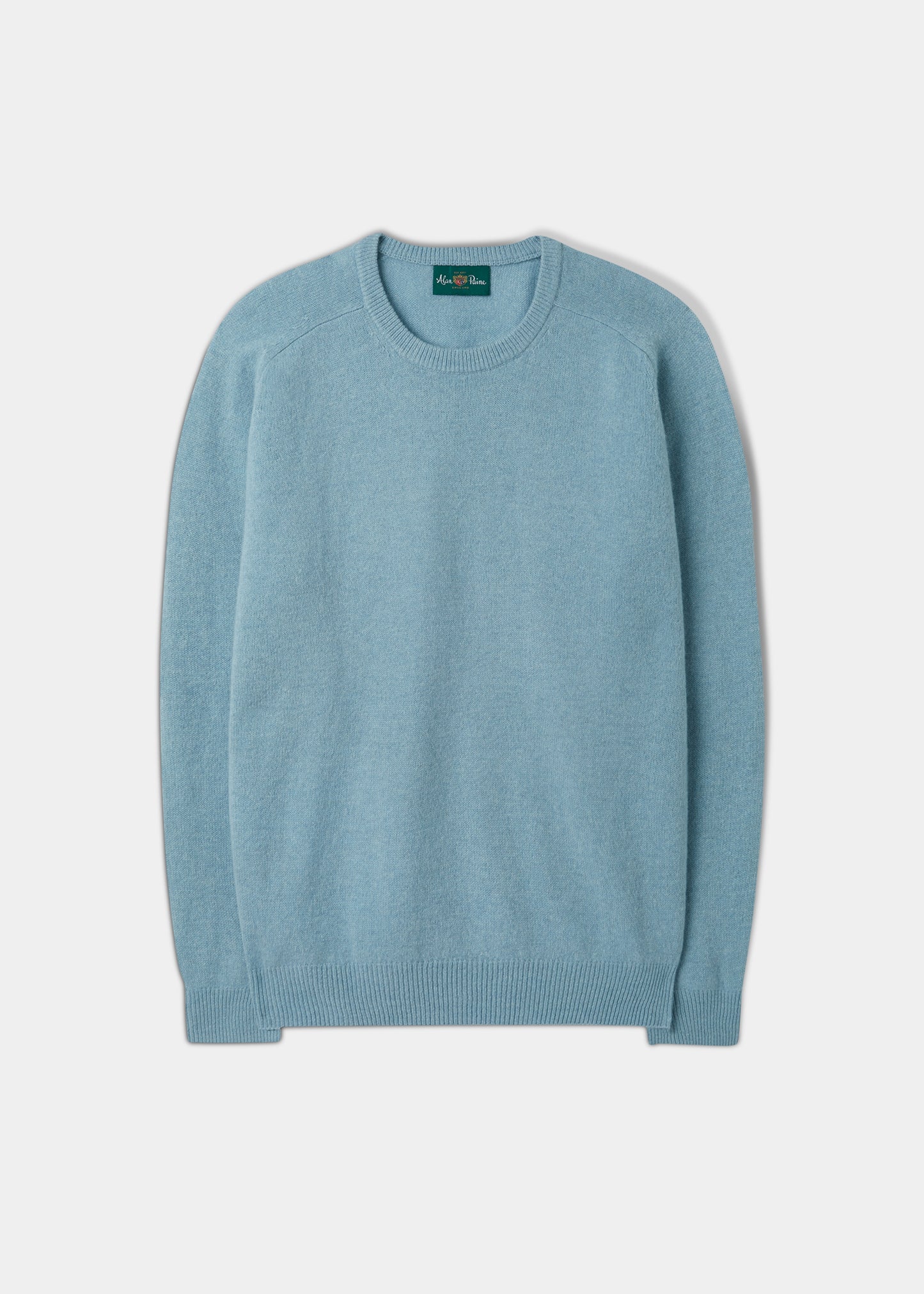 Dorset Men's Lambswool Jumper in Blue Seal