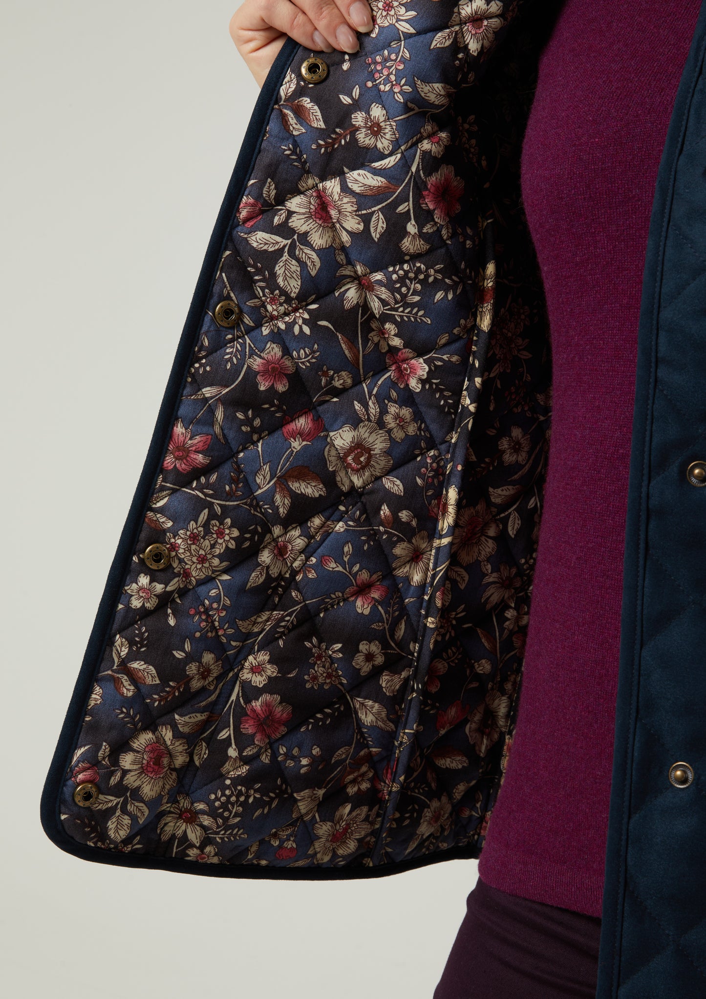 Felwell Ladies Gilet In Dark Navy