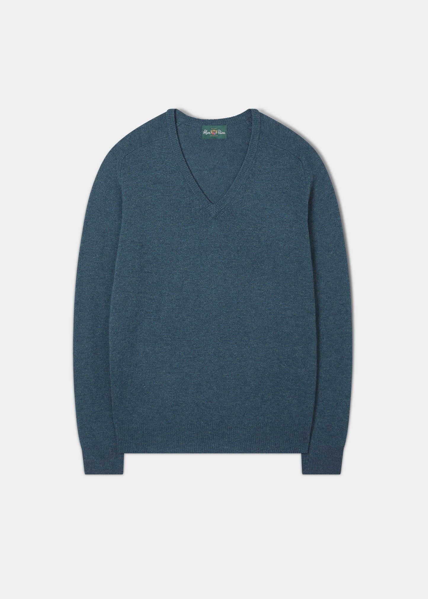 Hampshire Lambswool Jumper in Hunter