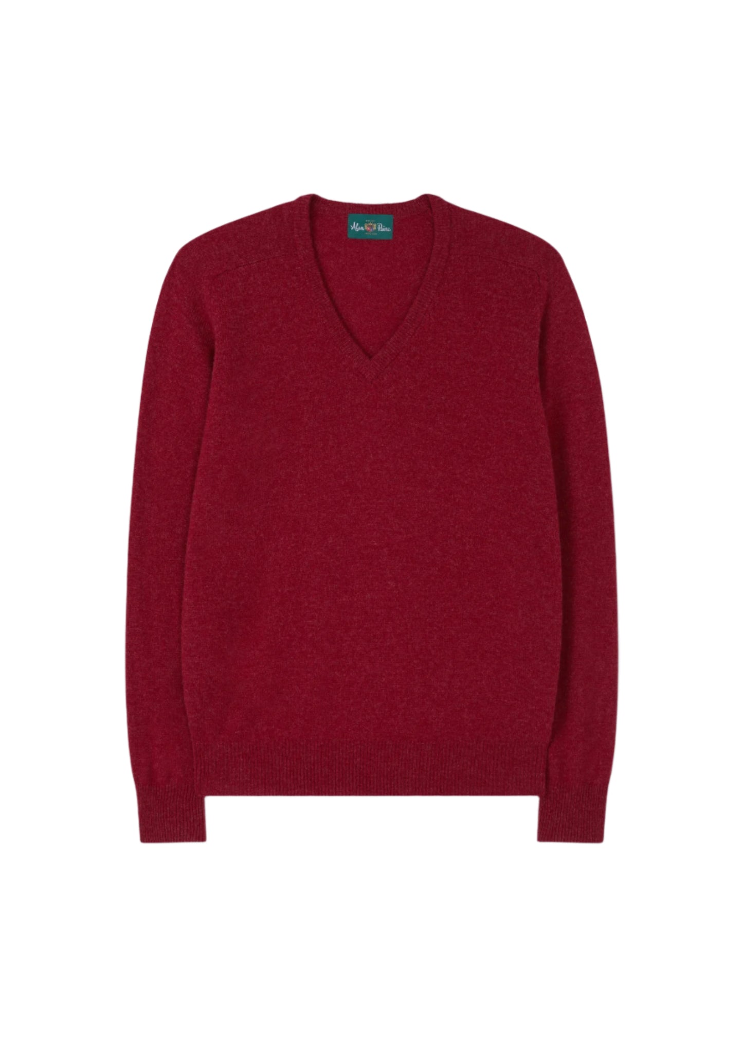 Hampshire Lambswool Jumper in Poppy - Classic Fit