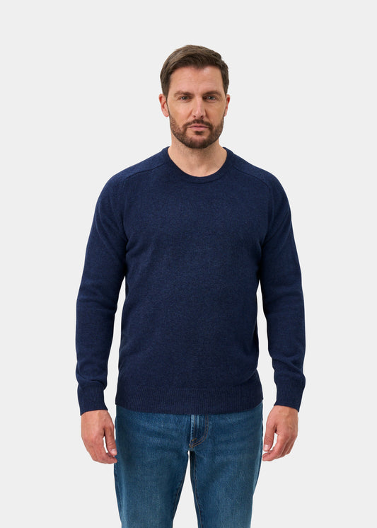 Dorset Men's Lambswool Jumper in Rhapsody - Classic Fit