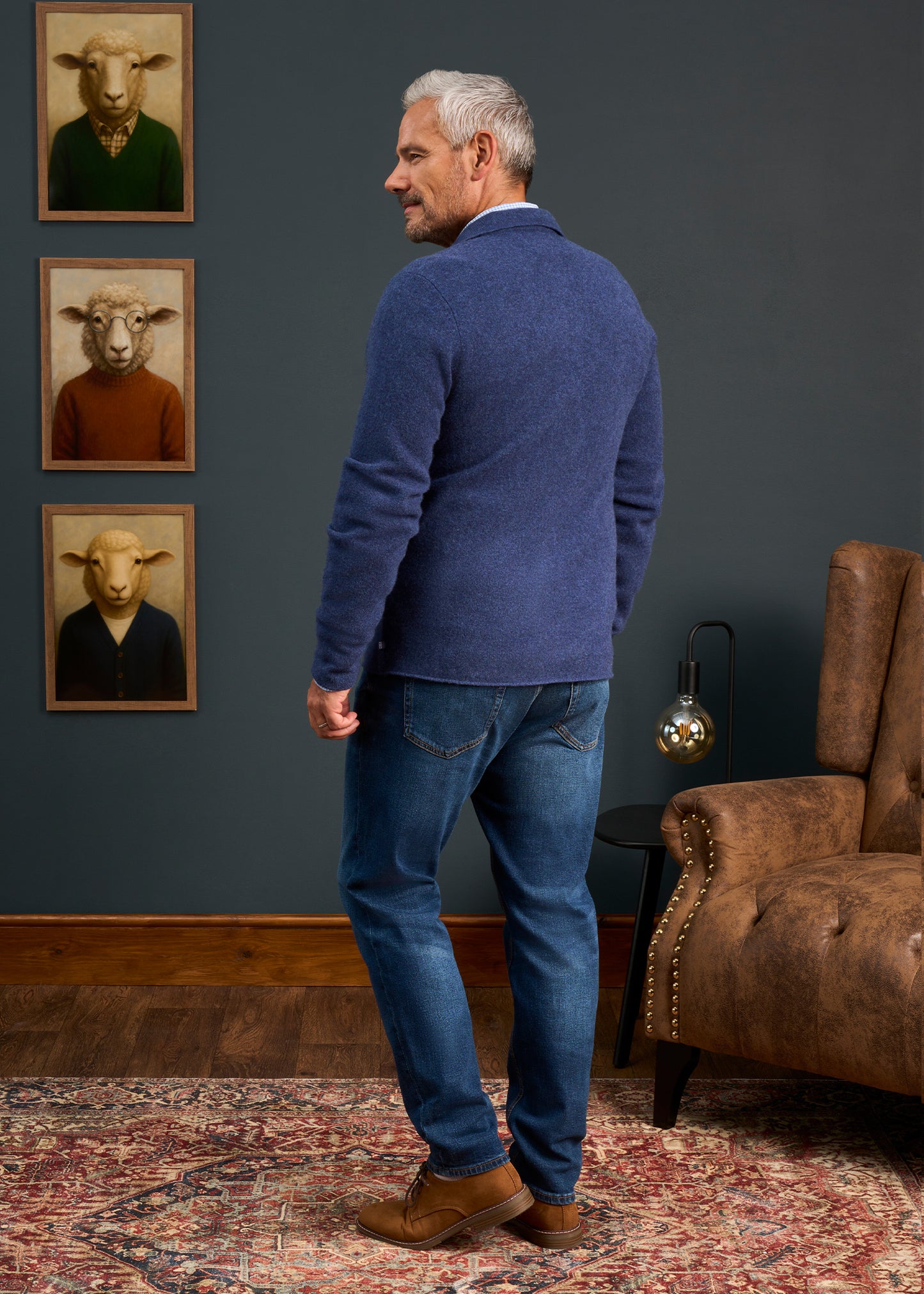 Mens-Lambswool-Overshirt-Blue