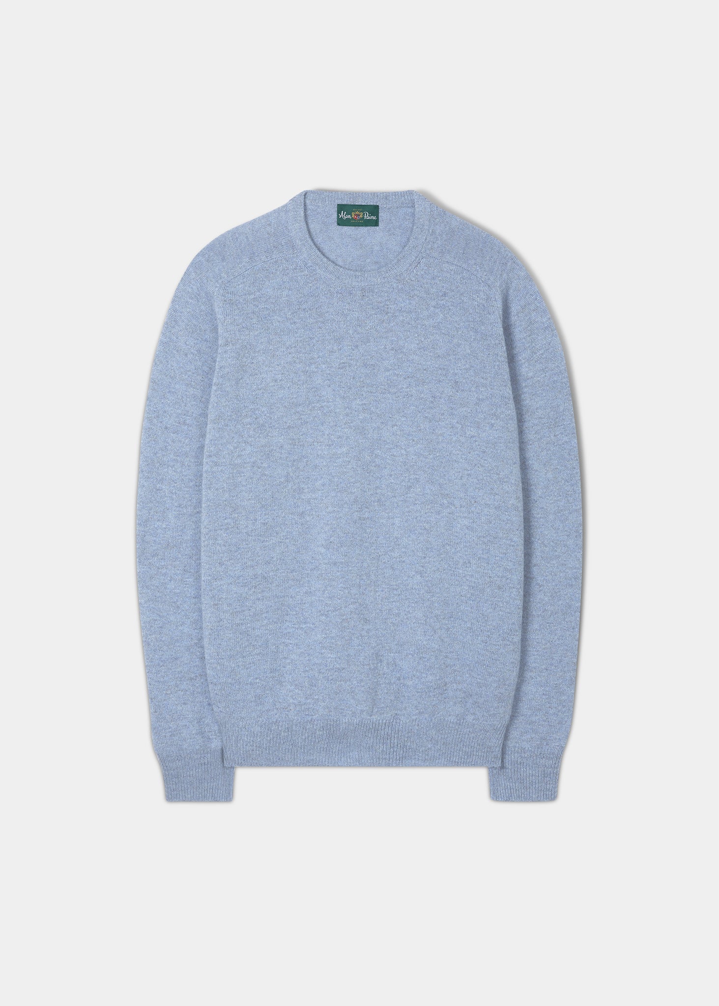 Mens blue crew clearance neck jumper