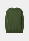 Radstone Men's Merino Wool Jumper in Forest