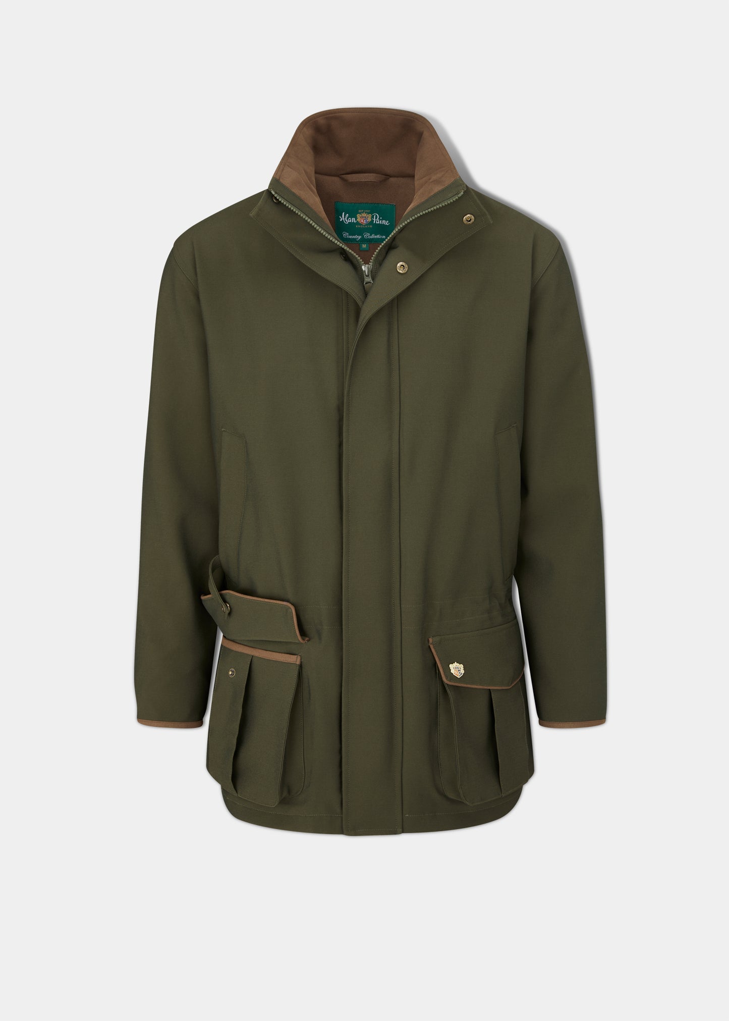 Stancombe Men's Waterproof Coat In Olive