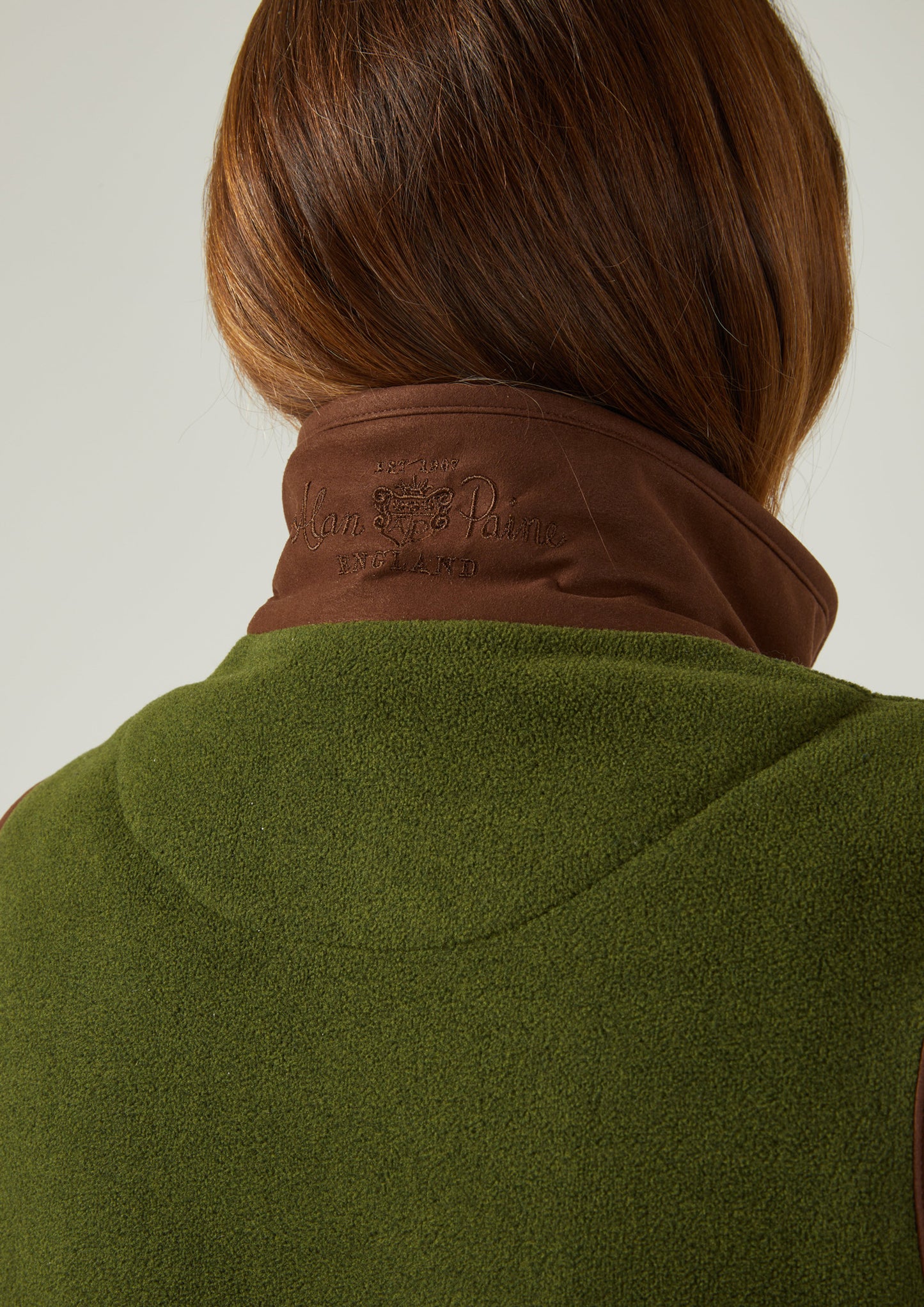 Aylsham Ladies Fleece Gilet In Leaf