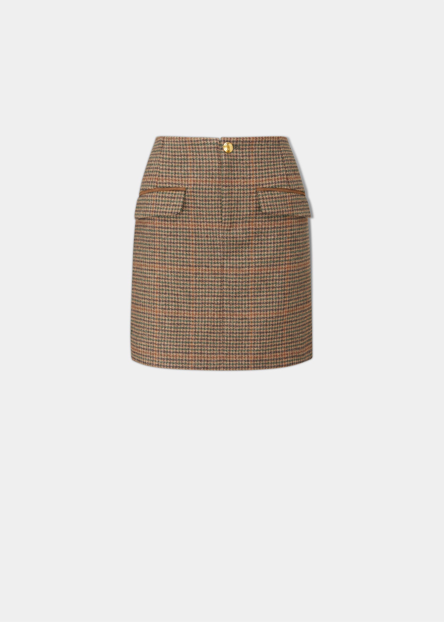Surrey Ladies Tweed Skirt In Sycamore