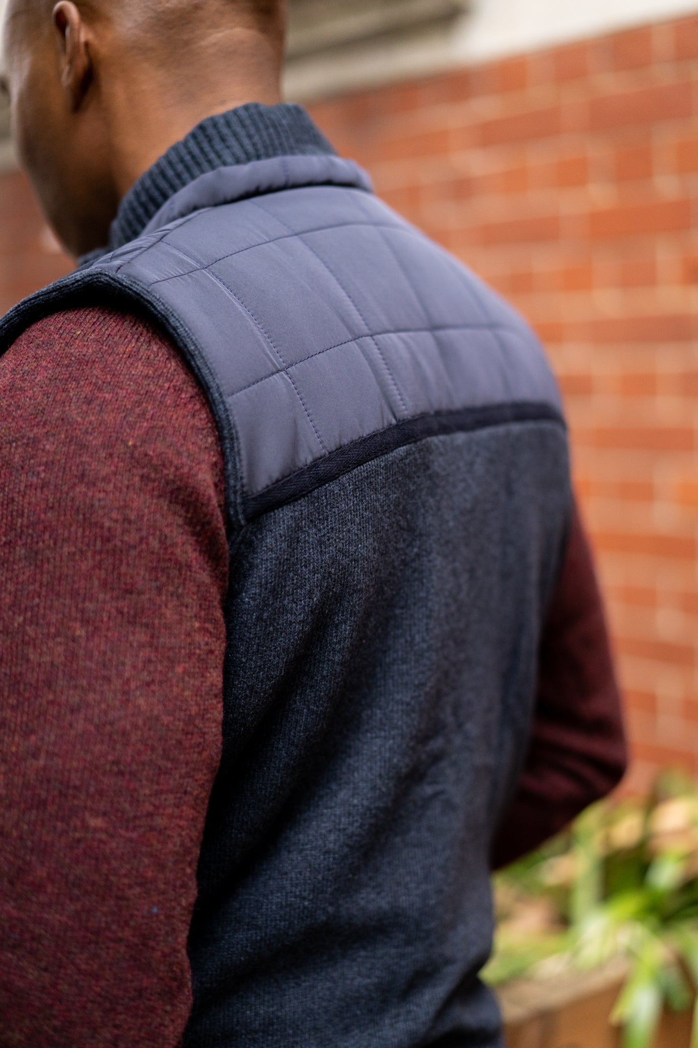 Ambleton Men's Wool Waistcoat In Moonshine - Regular Fit
