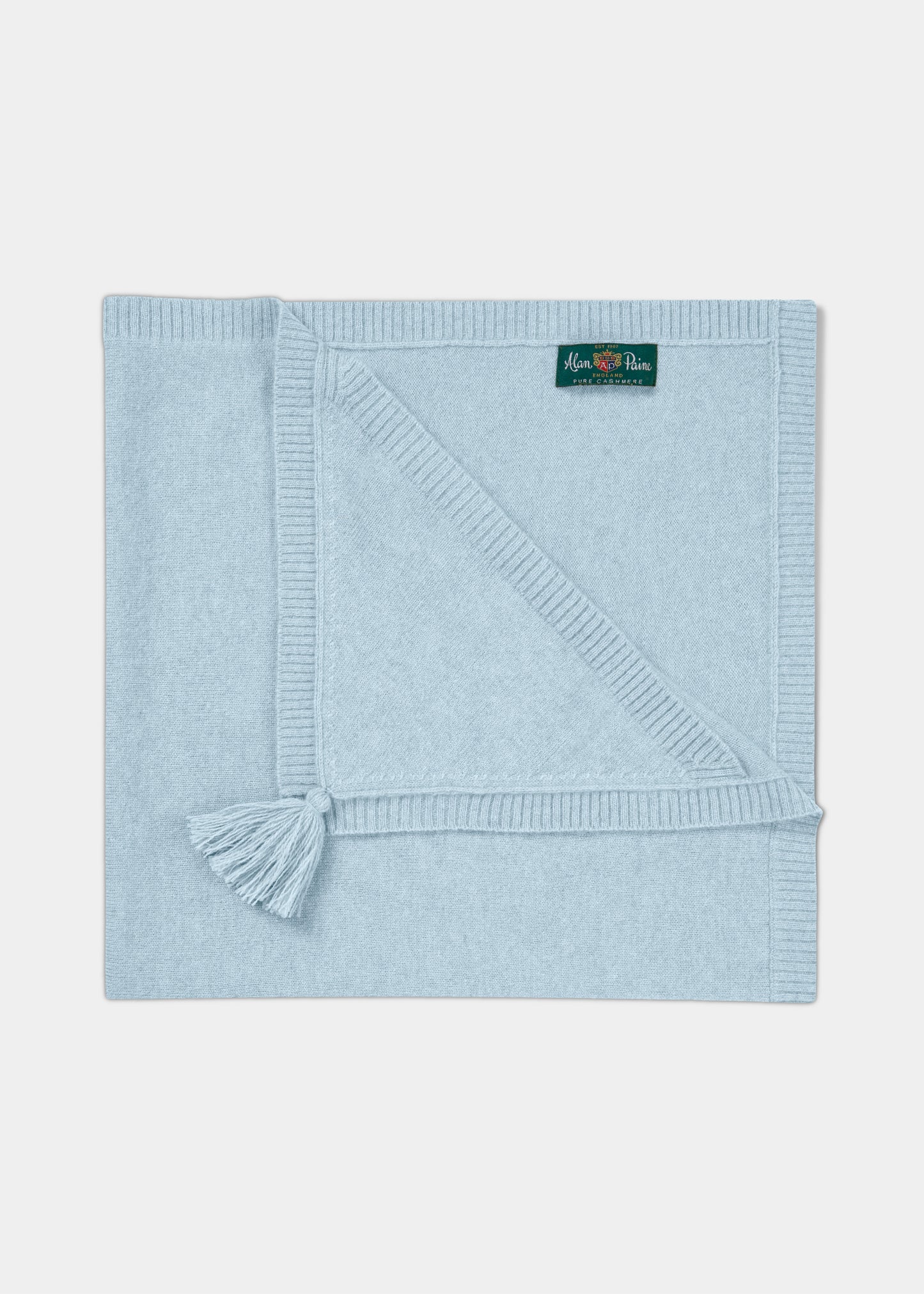 Cashmere Baby Blanket - Baby Blue