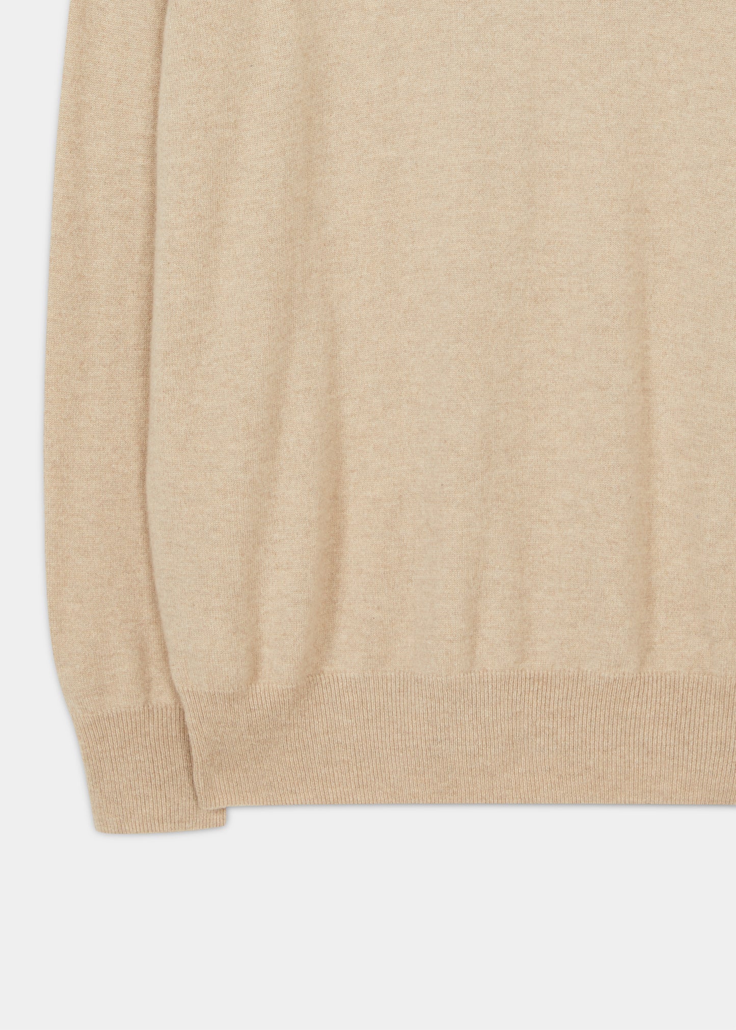 Glenure Cashmere Linen Roll Neck Jumper