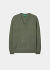 Hampshire Lambswool Saddle Shoulder Landscape Jumper