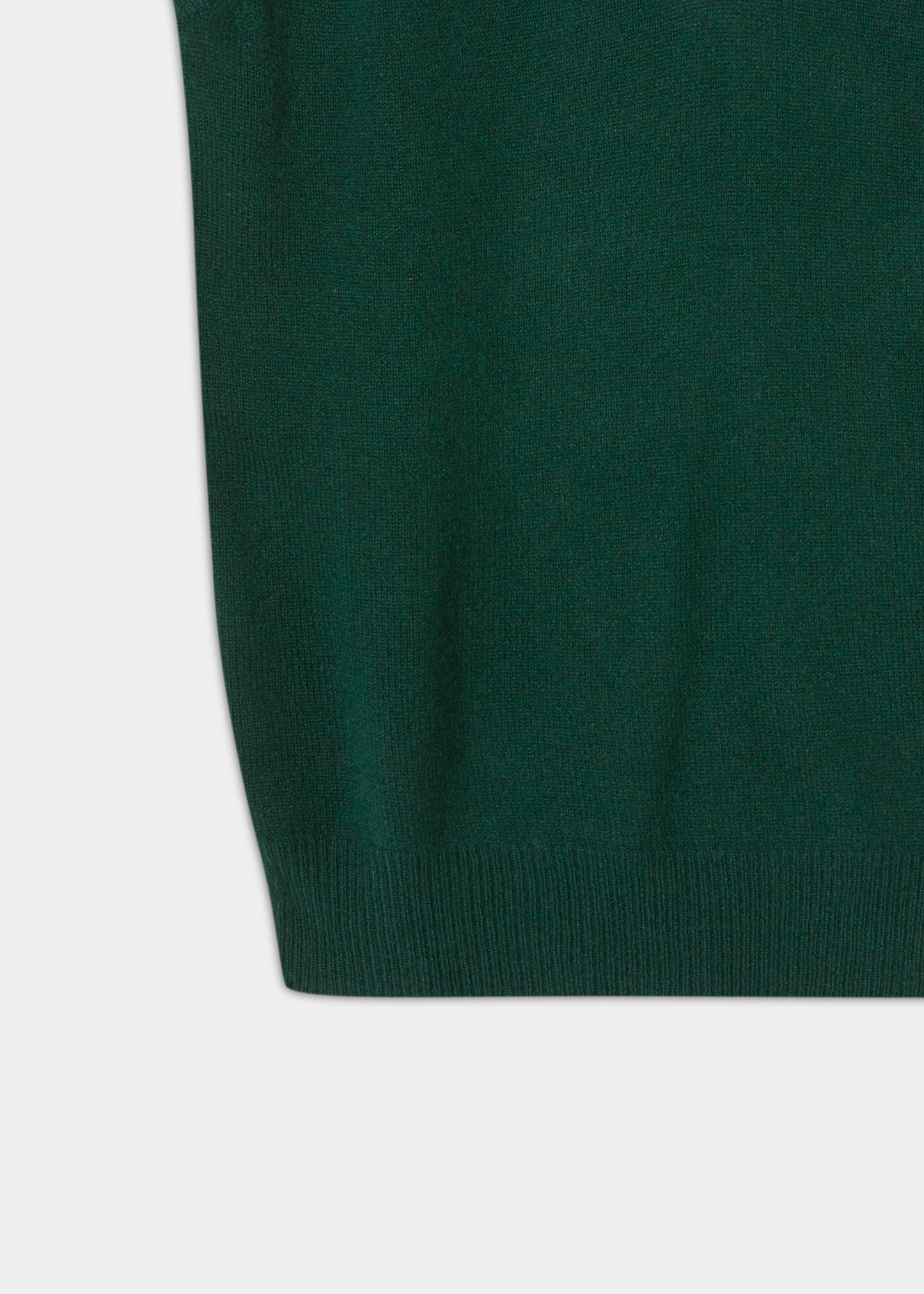 Lambswool-Slipover-Sweater-Tartan-Green