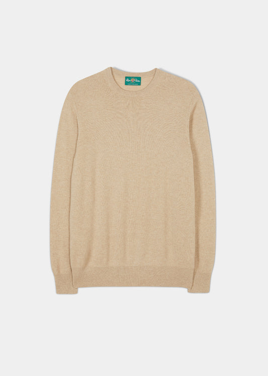 Melfort Cashmere Jumper in Linen