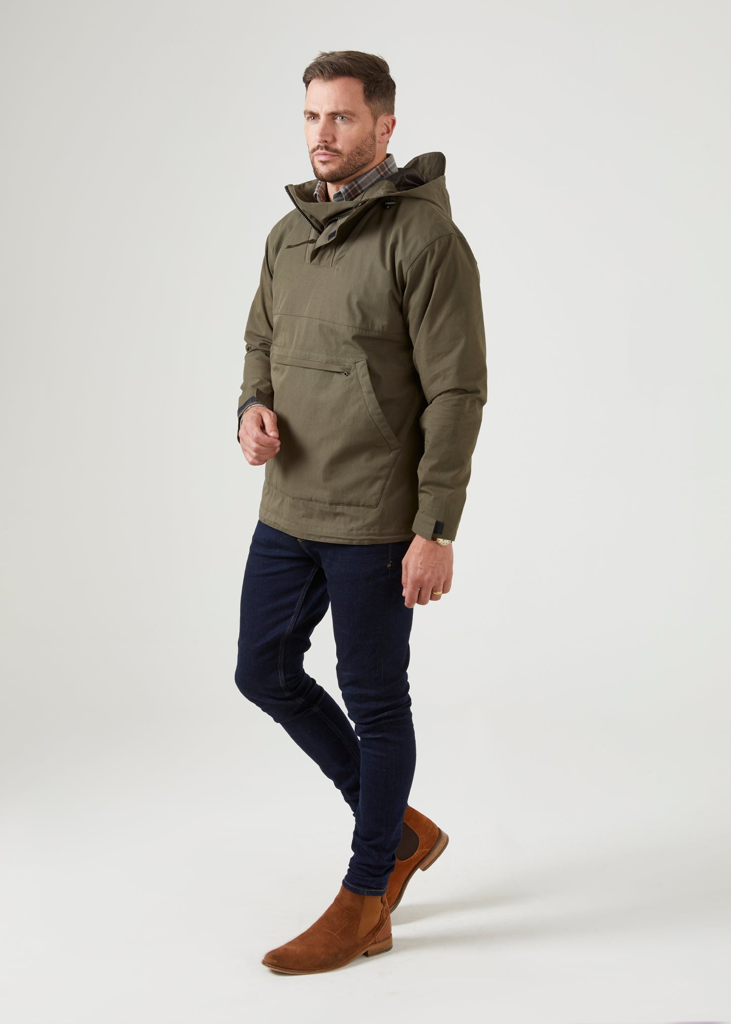 Mens-Hunting-Smock-Olive