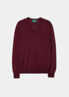 Merino-Wool-Jumper-Bordeaux