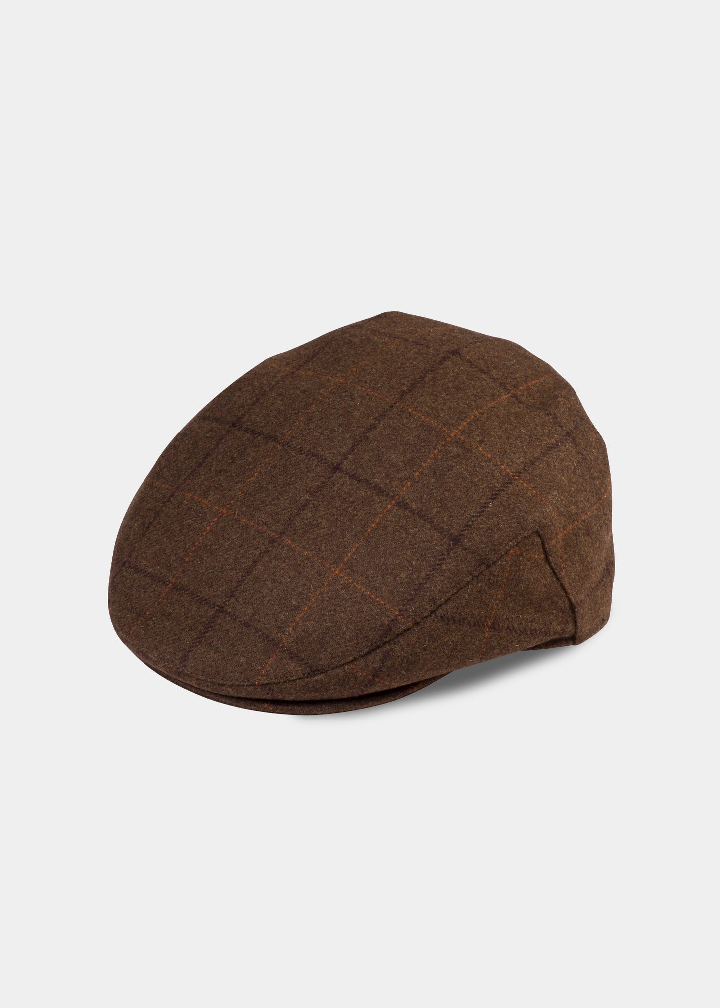 Combrook Men's Tweed Flat Cap In Woodland