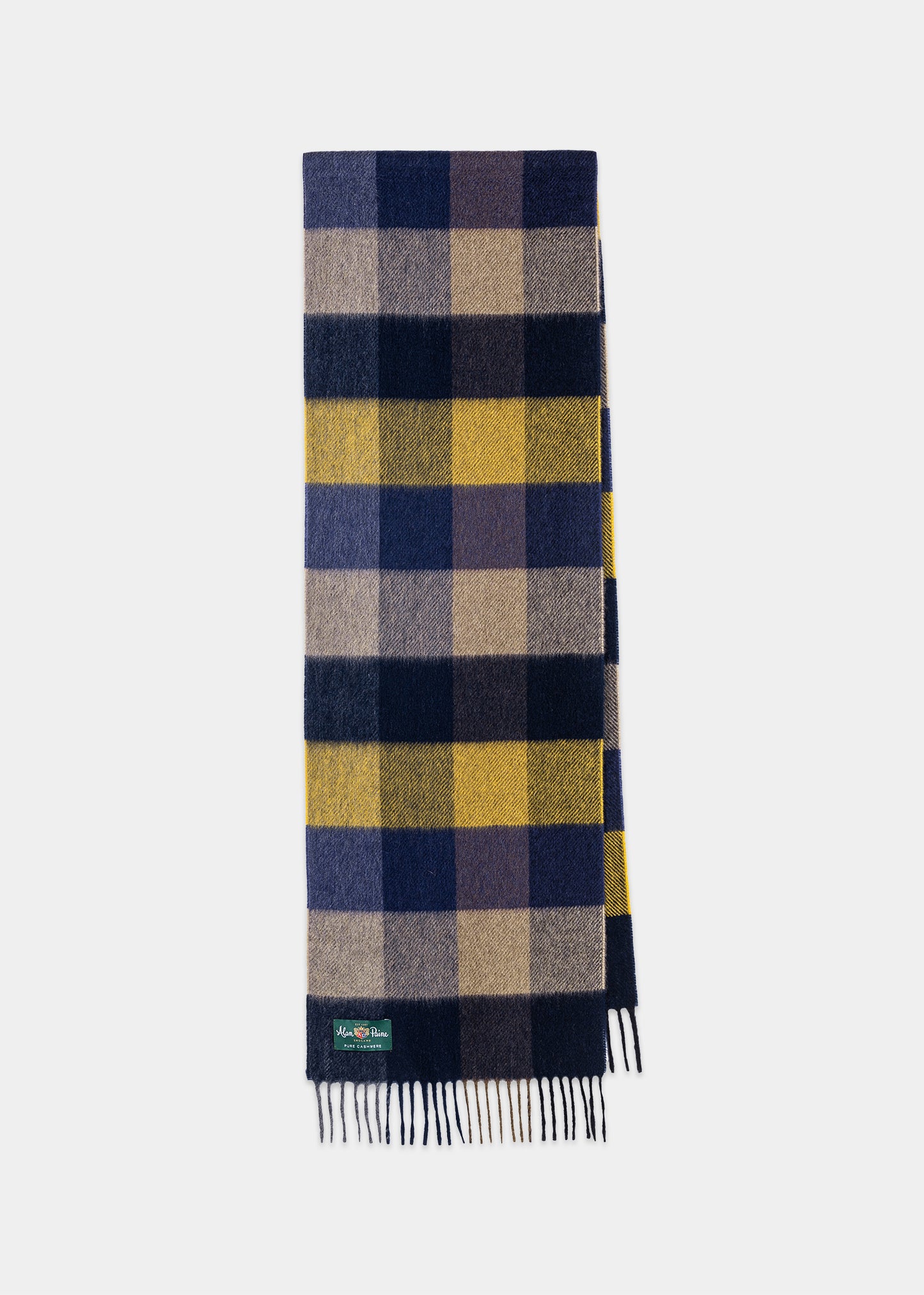 cashmere-block-check-scarf-mustard