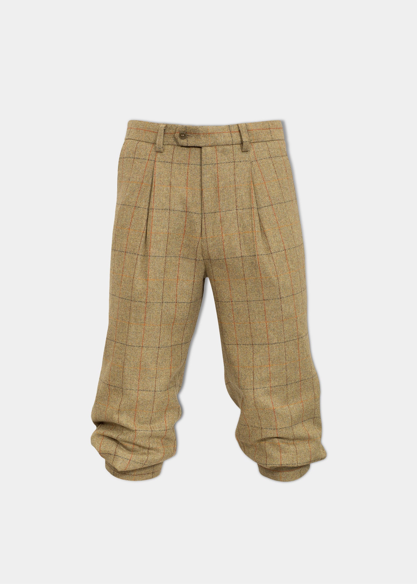 Combrook men's tweed shooting breeks in elm