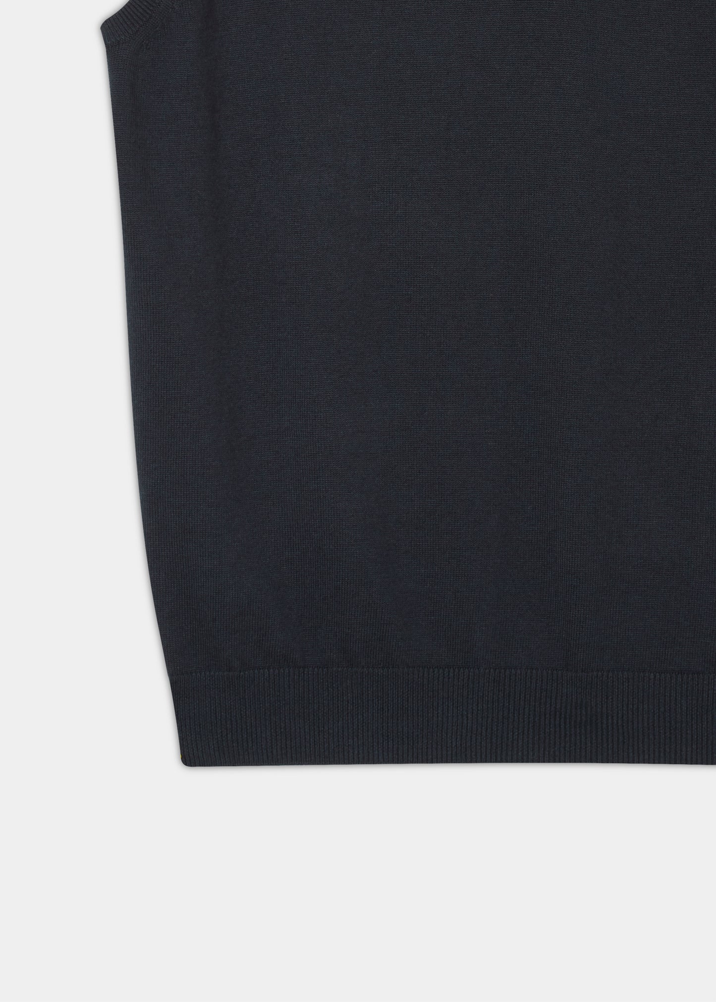 Ellerby Cotton Cashmere Slipover In Dark Navy