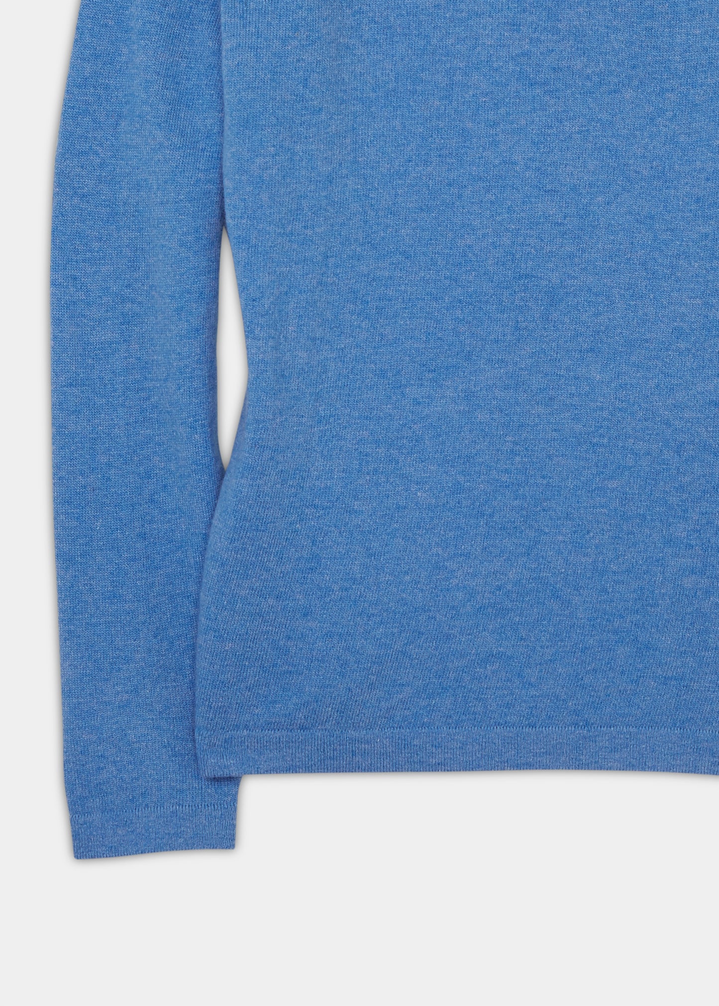Ladies Geelong Lambswool Crew Neck Jumper In Mazerine