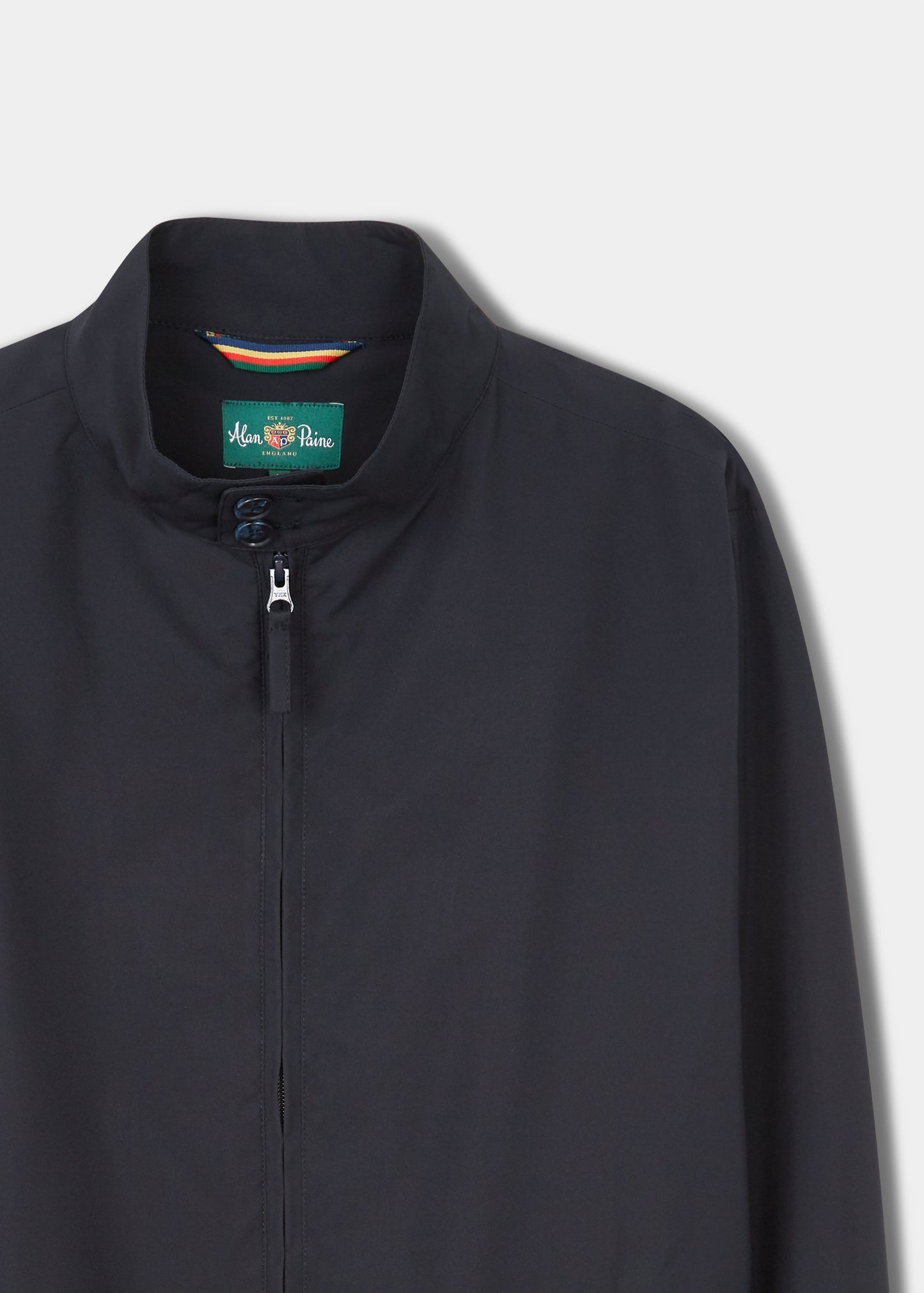 Alan Paine men's lightweight bomber jacket in dark navy