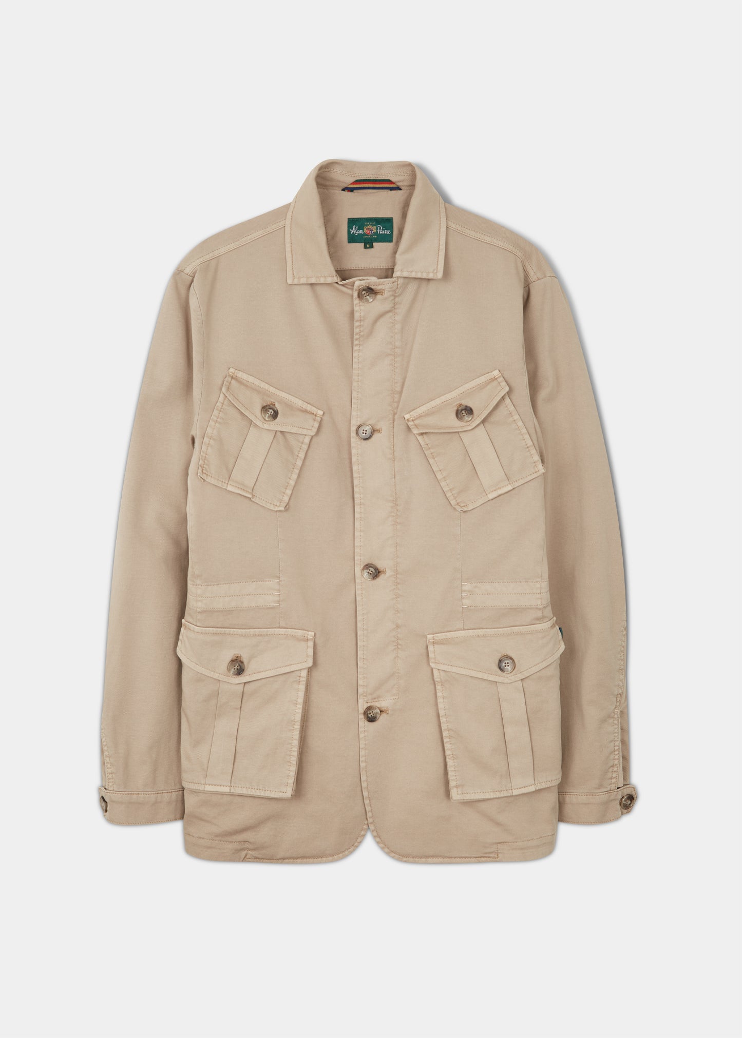 Casual men's jacket in beige