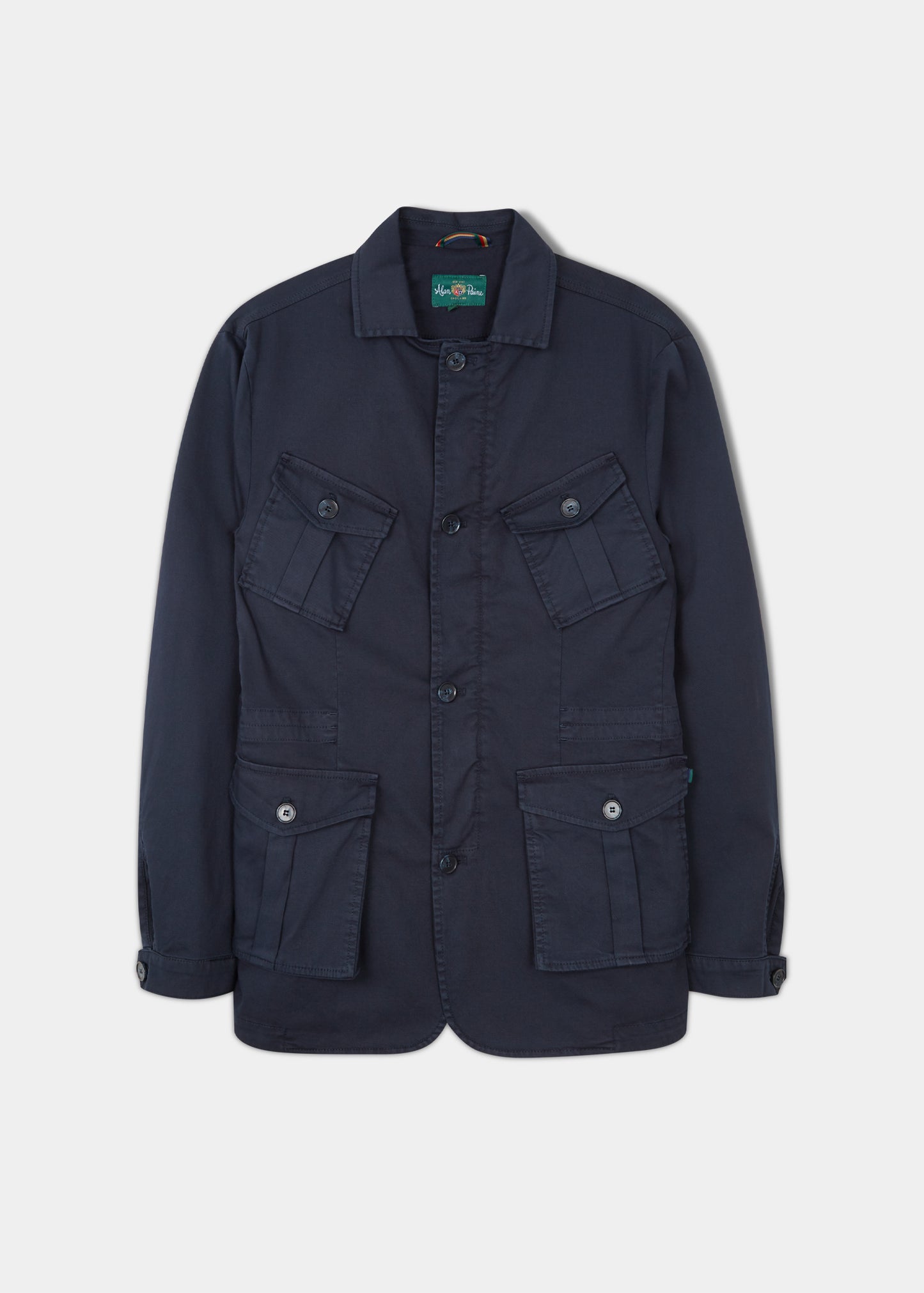 Casual men's jacket in navy.