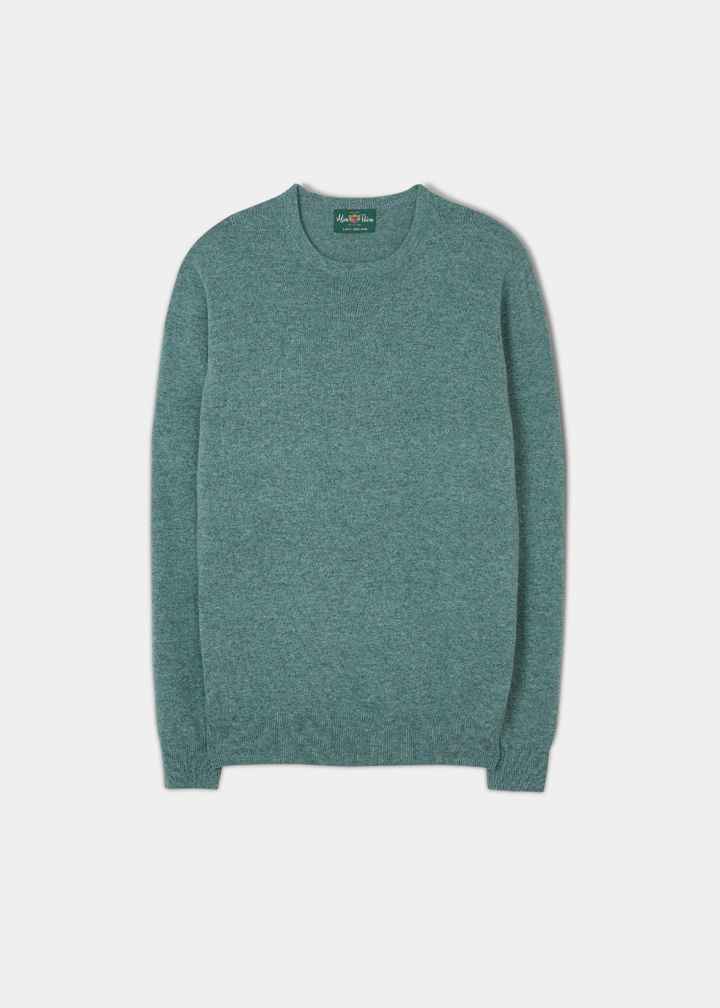 Brisbane Geelong Wool Jumper in Jungle