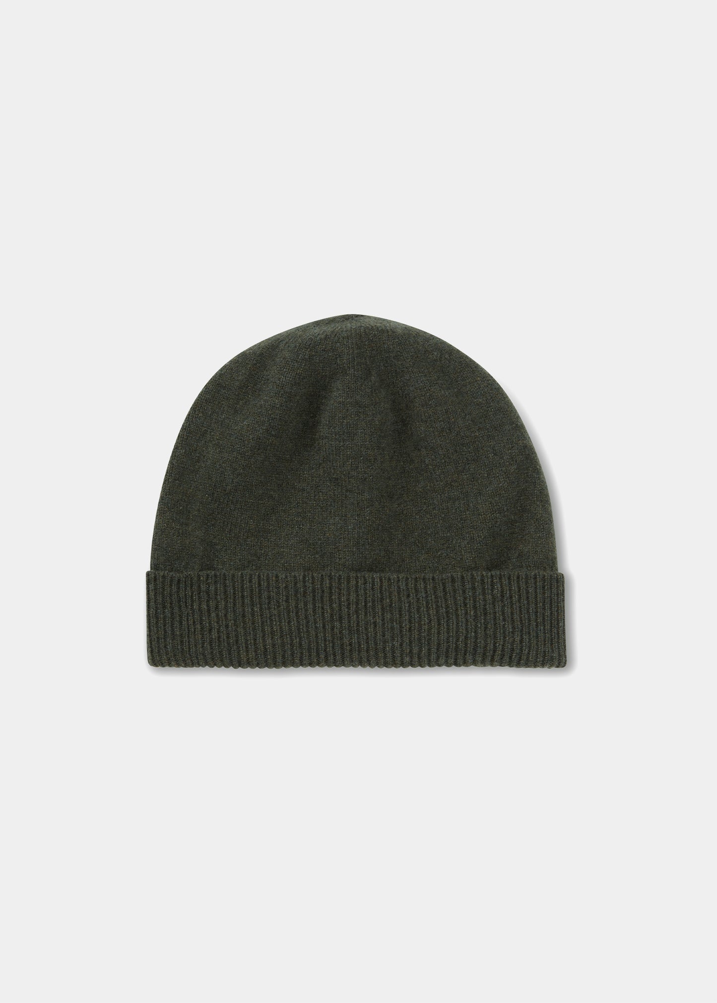 Tideswell Men's Knitted Wool Hat In Seaweed