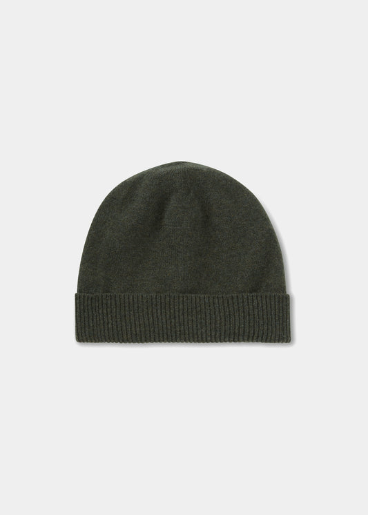 Tideswell Men's Knitted Wool Hat In Seaweed