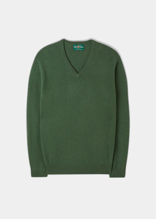 Haddington Cashmere Jumper in Costal Range