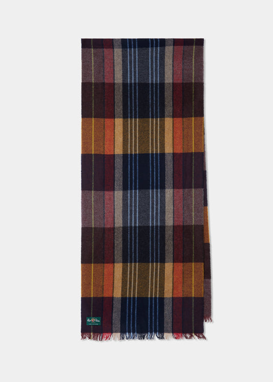 Longstowe Cashmere Scarf In Autumn