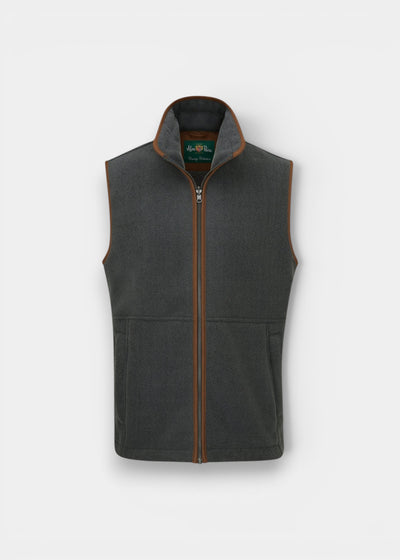 Aylsham Children's Fleece Waistcoat In Gunmetal