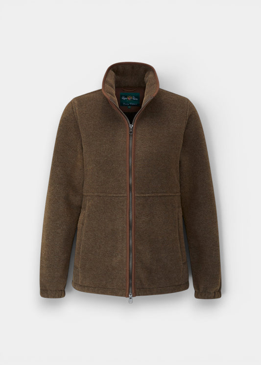 Aylsham Ladies Fleece Jacket In Pecan