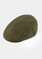 Rutland Men's Tweed Flat Cap In Oakley
