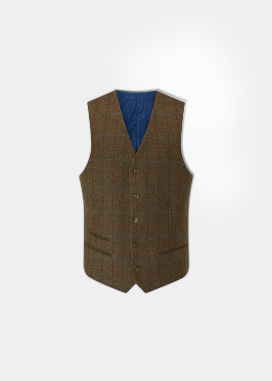 Surrey Waterproof Tweed Coat In Hawkswood