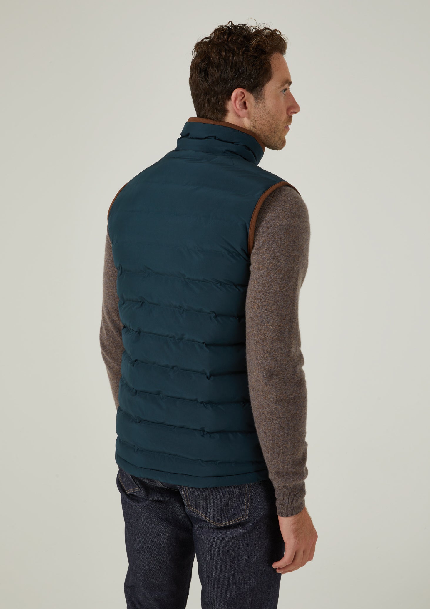 Calsall Men's Waistcoat In Navy