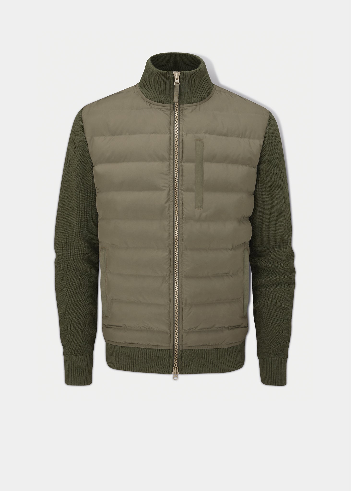 Calsall Men's Hybrid Jacket In Olive