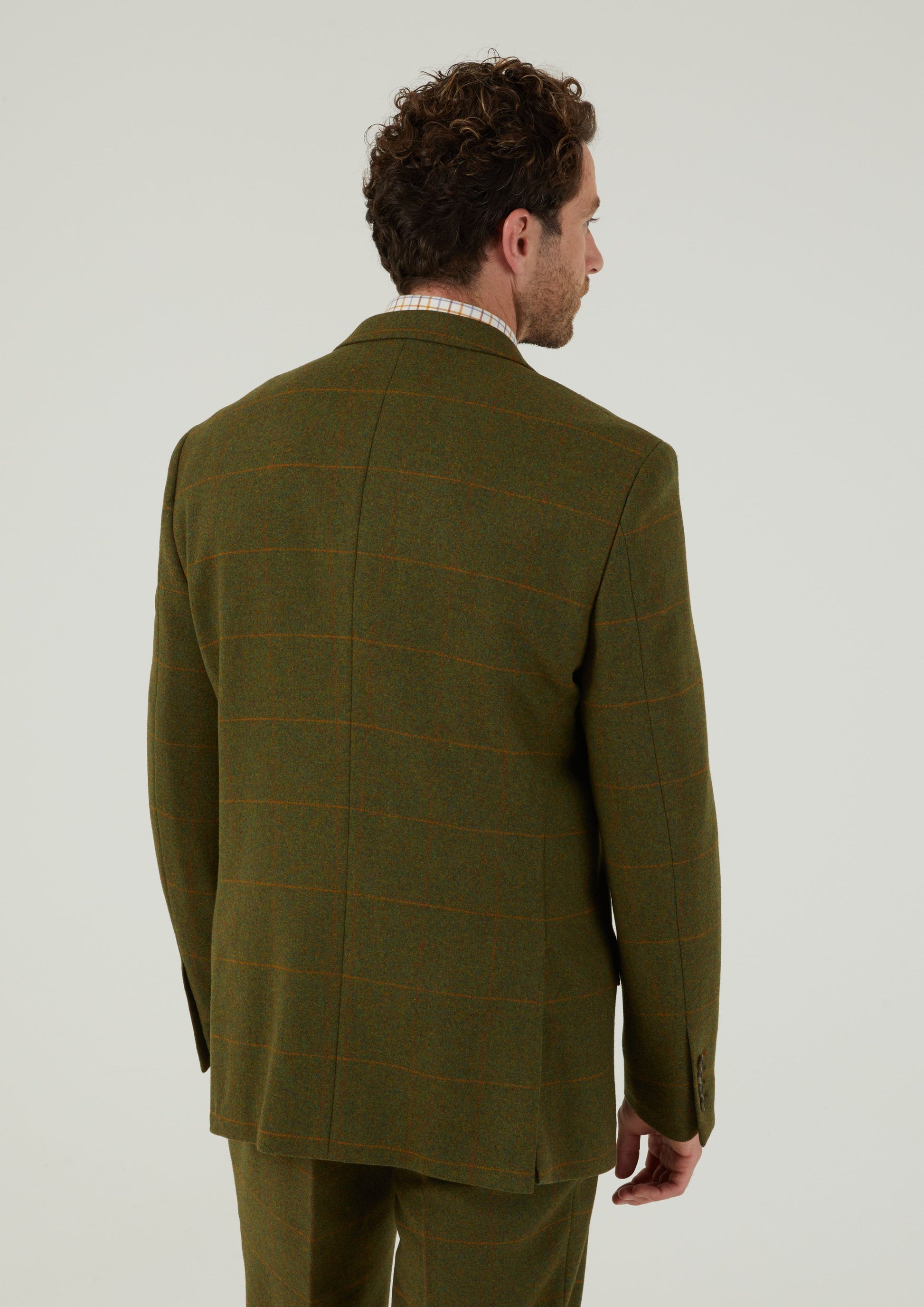 Combrook Men's Tweed Sports Blazer In Maple 