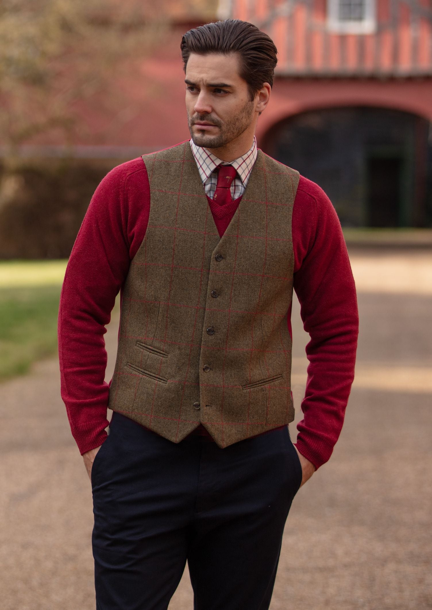 combrook-mens-tweed-lined-back-waistcoat-sage