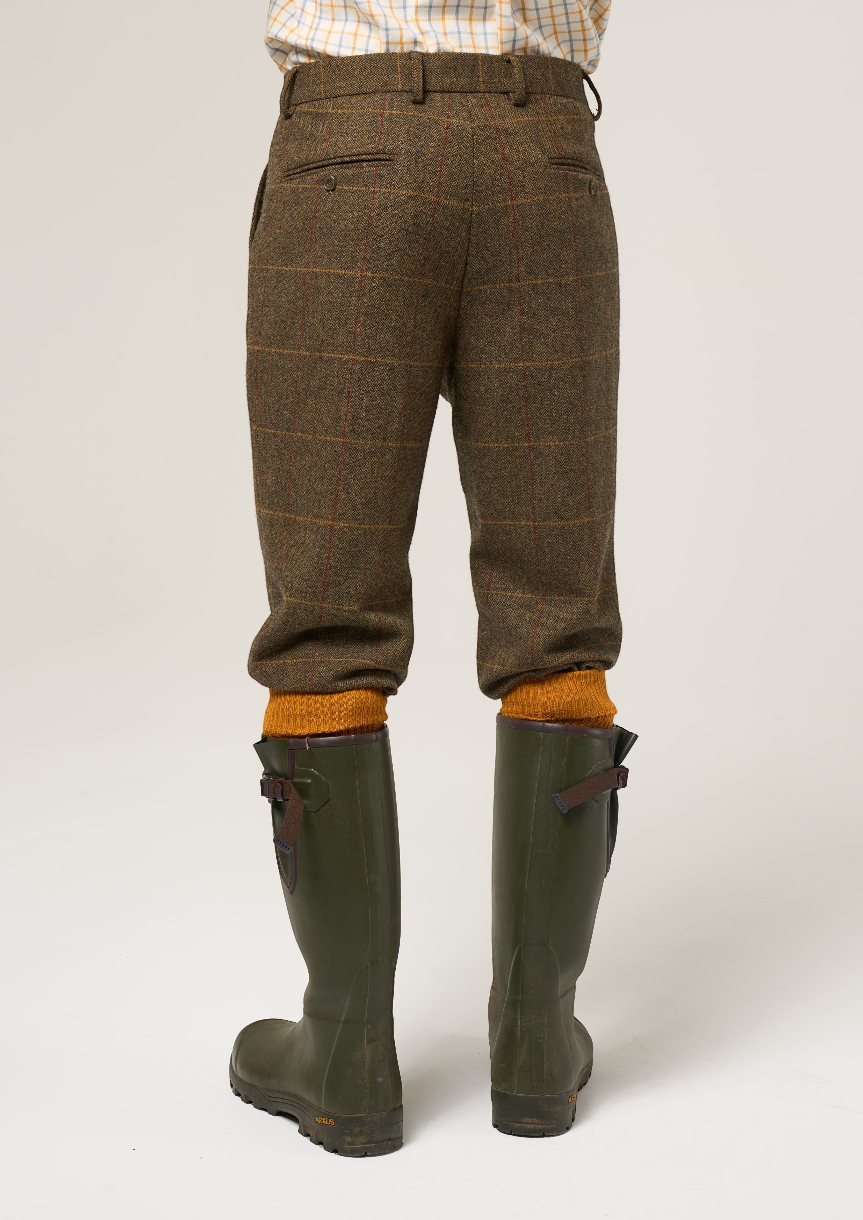 Combrook Men's Tweed Breeks In Teak – Alan Paine