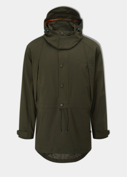 Dunswell Men's Waterproof Smock In Olive - Shooting Fit